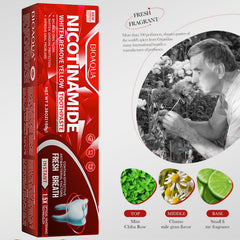 Fresh breath protection as a result of whitening toothpaste