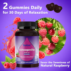 Supplement facts and ingredients for Biobor Gummies