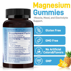 Ingredients list for Biobor Potassium Magnesium Gummies