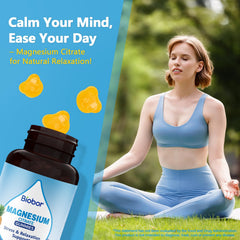 Gummies supporting muscle relaxation and leg cramps relief