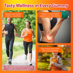 Gummies with 0g sugar symbol and serving ideas