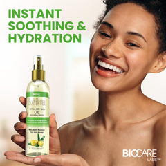 Biocare Skin Renewal with shea butter ingredient close-up.