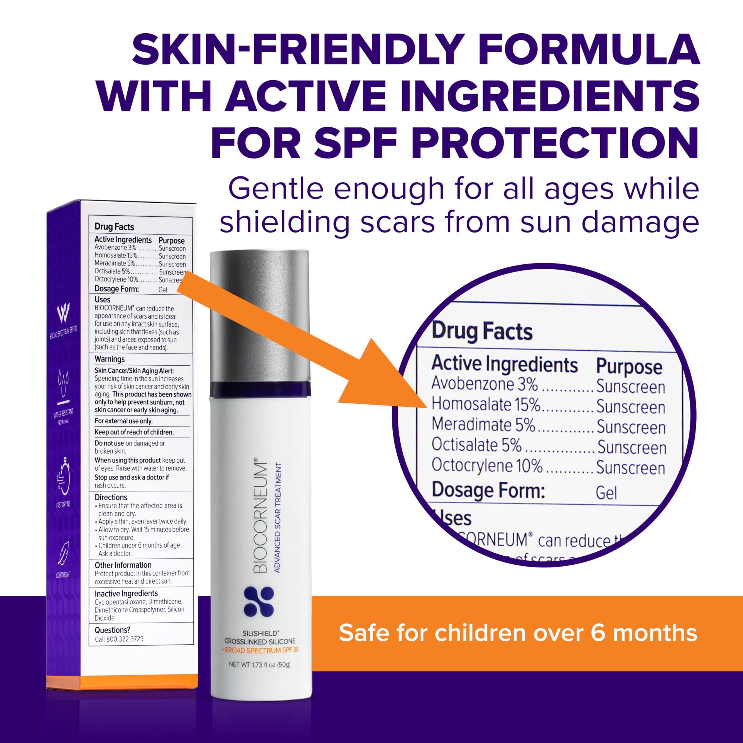 BIOCORNEUM scar-types-keloid-hypertrophic-burn highlights versatile scar care options.