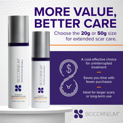 BIOCORNEUM visibility-improvement-60-90-days depicts texture and appearance progress with regular use.