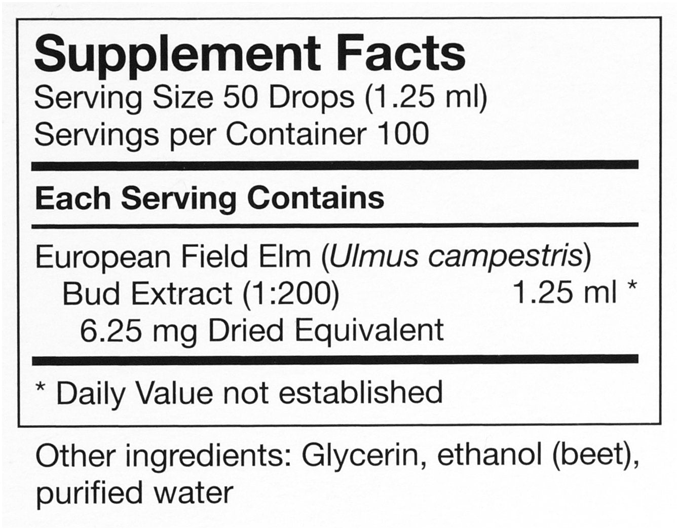 Biodynamically grown herbs used for Ulmus Campestris gemmotherapy