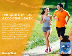 Ingredients and supplement facts for BioEmblem Krill Oil