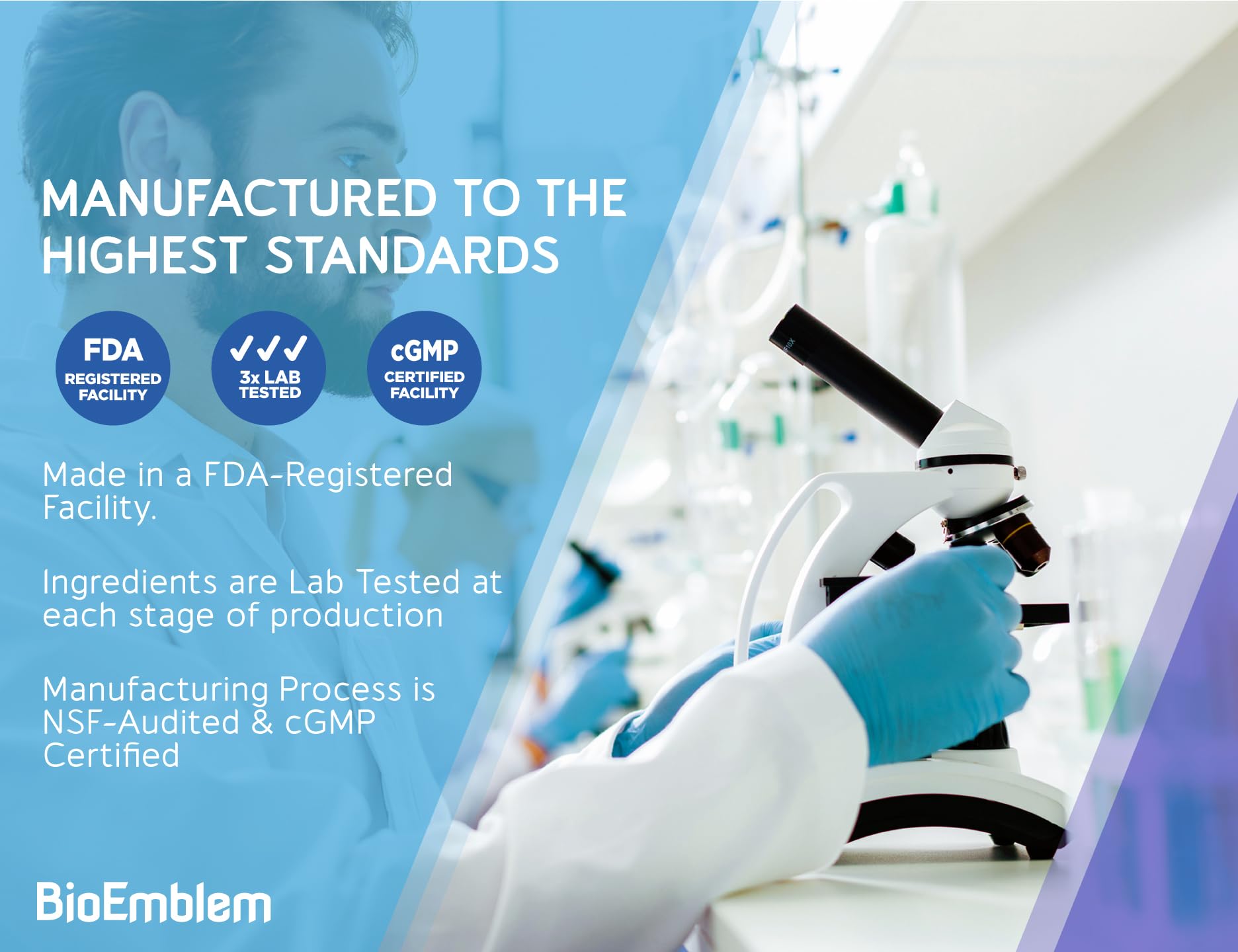 Manufacturing facility in California, USA for BioEmblem Krill Oil