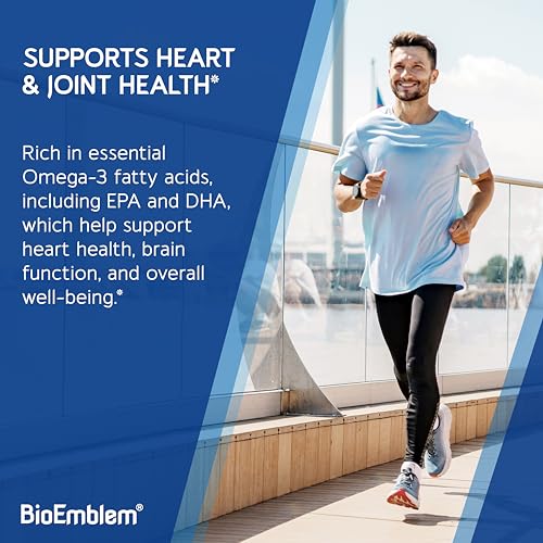 Heart and brain health benefits of omega-3 fish oil