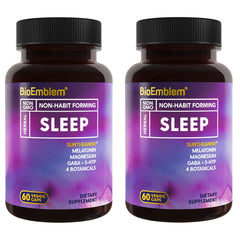 BioEmblem Sleep Aid with Melatonin and Magnesium