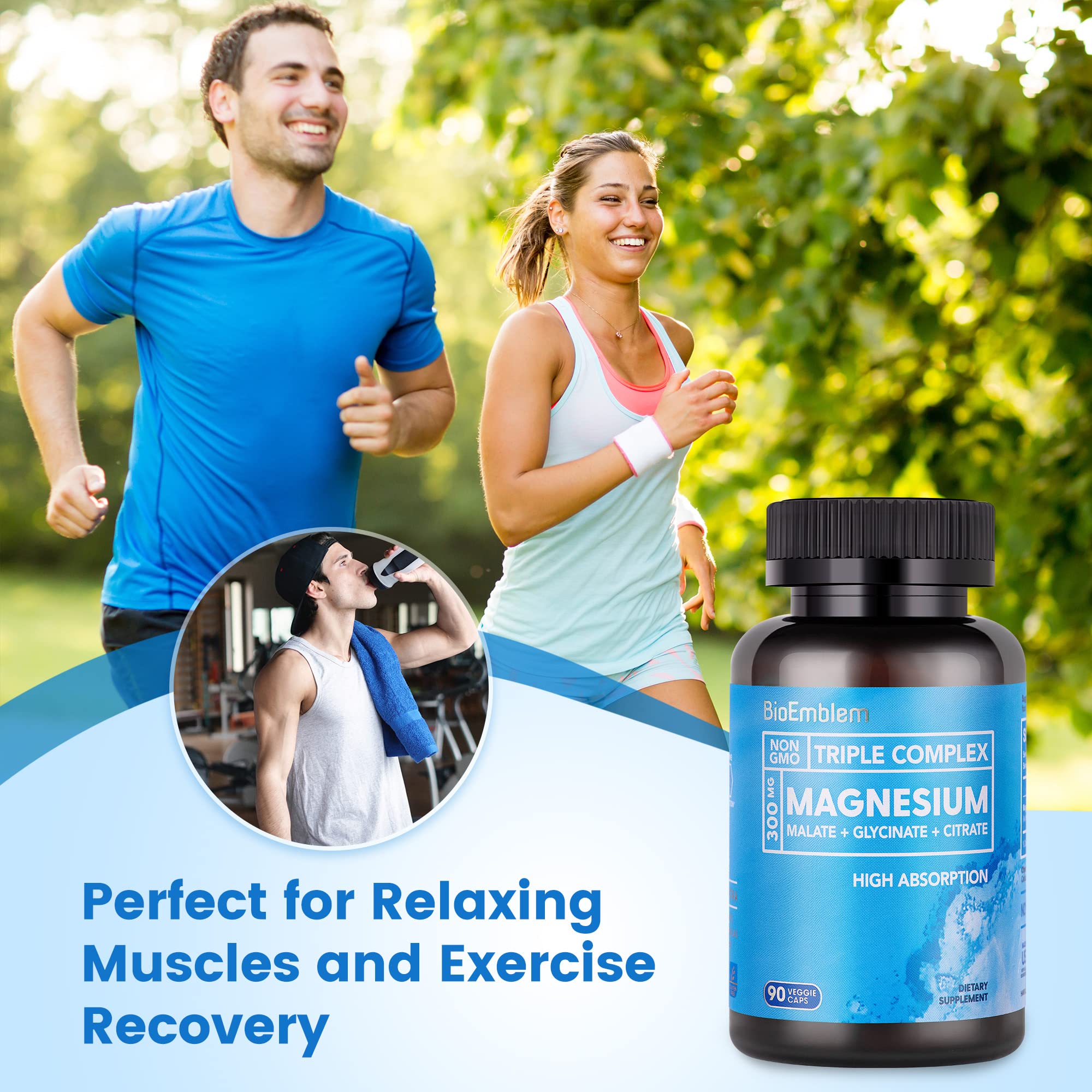 Illustration of muscles and nerves representing magnesium benefits