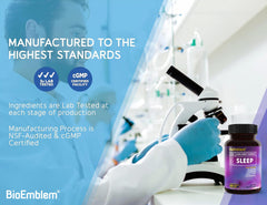 Manufacturing facility in the USA for BioEmblem Sleep Aid
