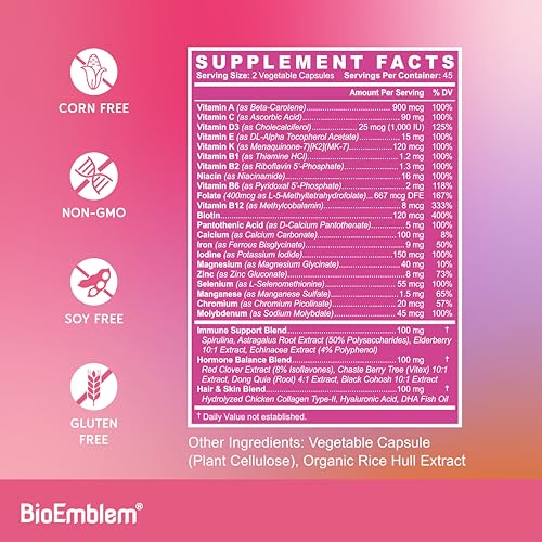 Herbs and vitamins representing immunity and energy support