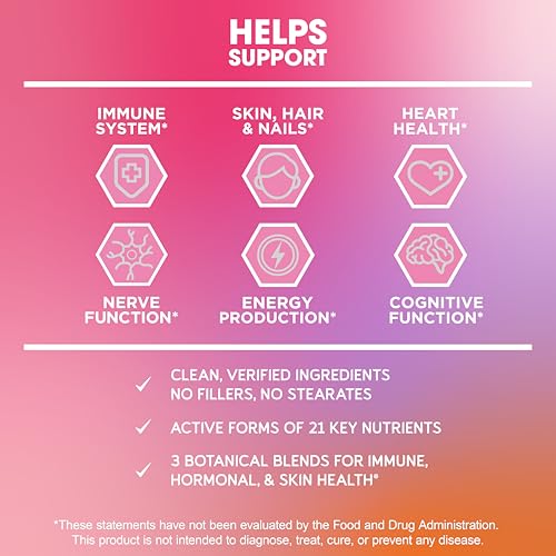 Veggie blends and natural ingredients in the formula