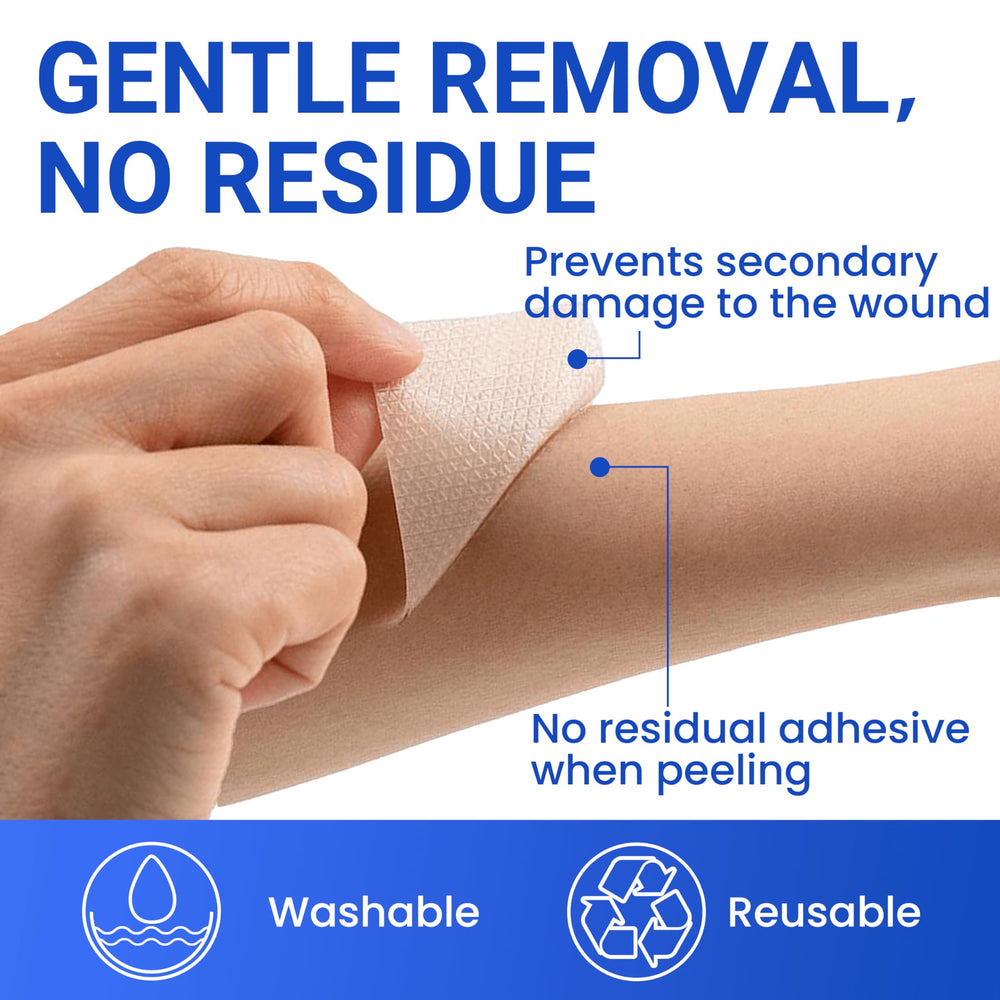 Bioemmalab silicone scar sheets soft, breathable silicone moves with skin.