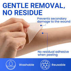 Bioemmalab silicone scar sheets soft, breathable silicone moves with skin.