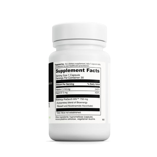 Graphic of Bioenergy RiaGev-WS blend used in NAD+ Activate