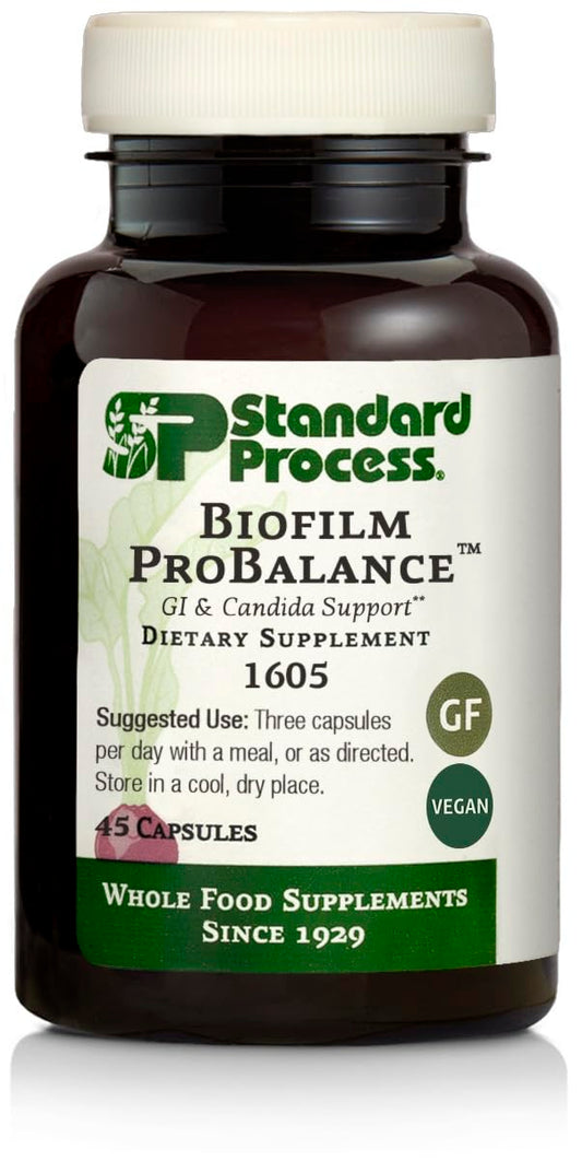 Standard Process Biofilm ProBalance bottle and label