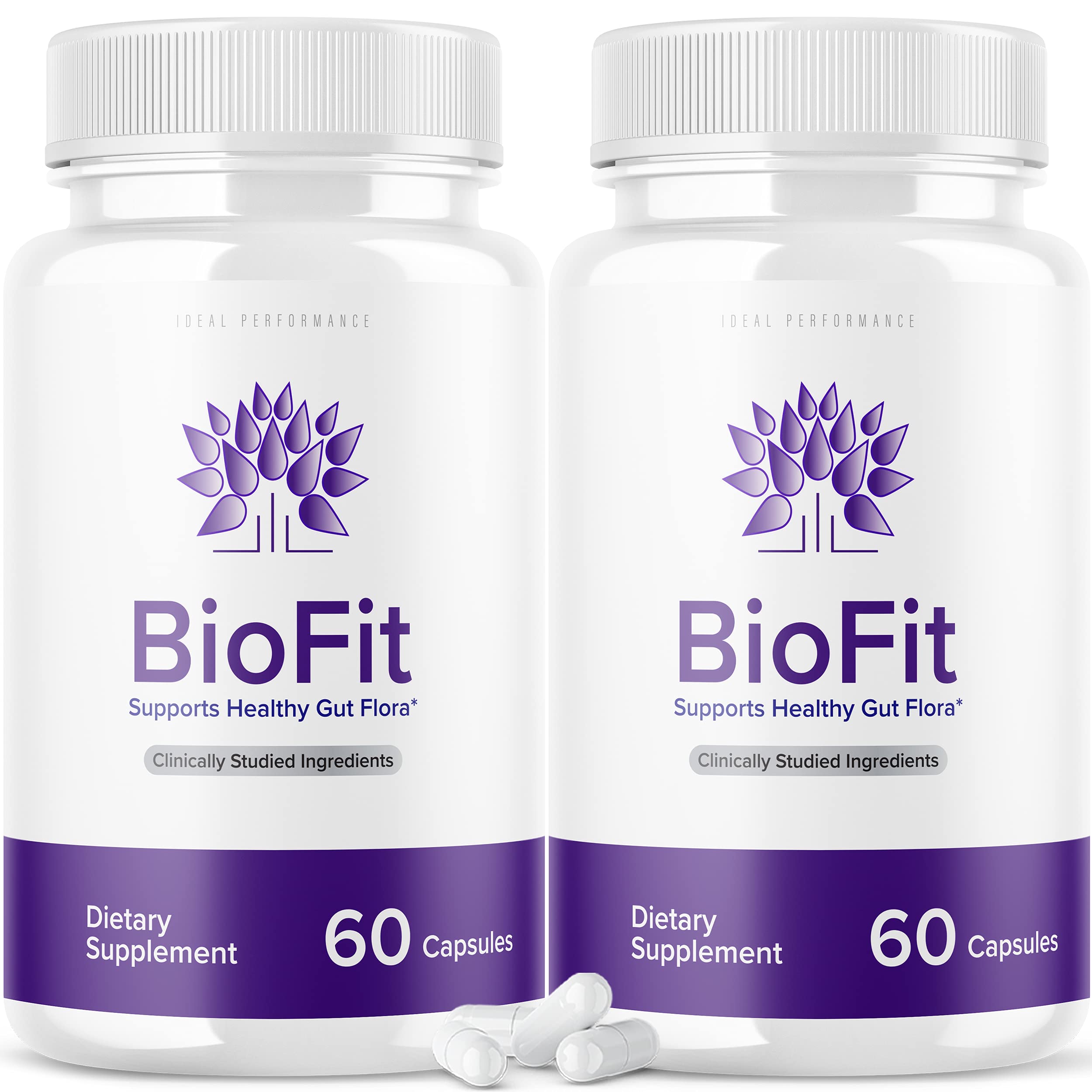 IDEAL PERFORMANCE Biofit Probiotic Pills 2 Bottles product image