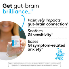 BioGaia Gastrus gut balance scene illustrates potential microbiome support.