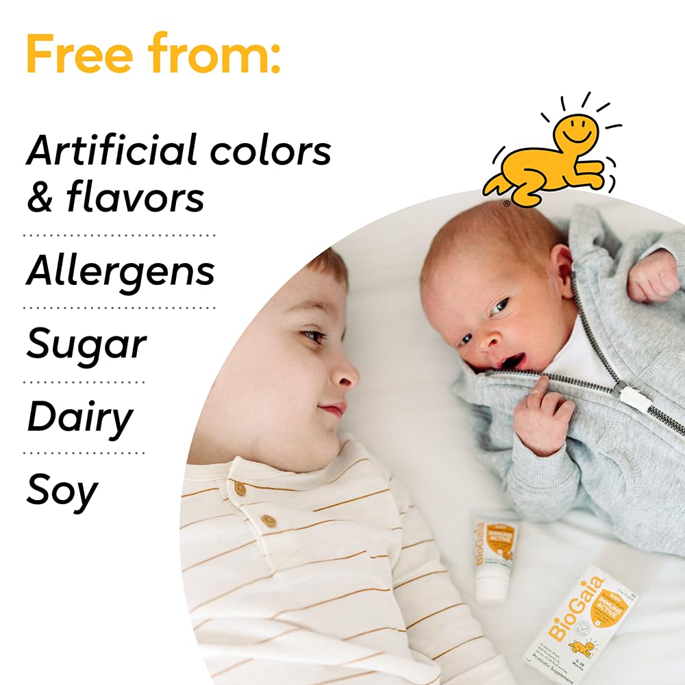 Illustration of improved digestive health for babies with BioGaia