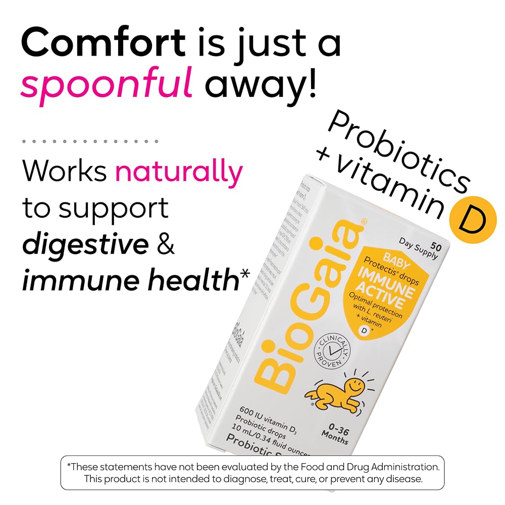 Dropper bottle with dosing spoon for BioGaia drops