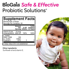 Vitamin D and immune health benefits highlighted for BioGaia drops