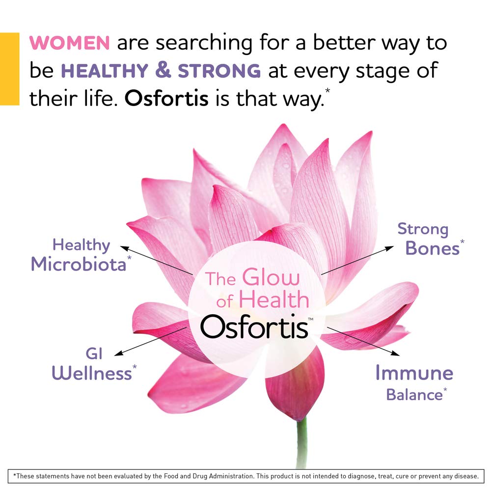 BioGaia Osfortis packaging and label featuring the exclusive L. reuteri 6475 strain.
