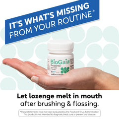 BioGaia Prodentis science-backed design promoting oral wellness.