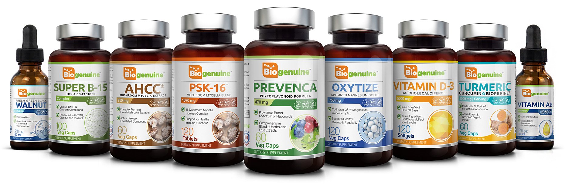 Biogenuine Super B-15 bottle and packaging