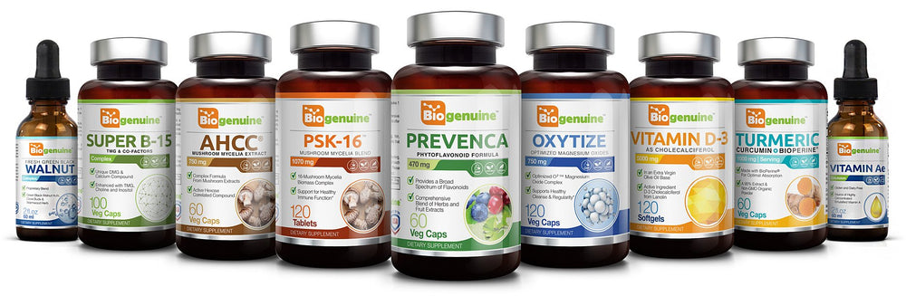 Biogenuine Super B-15 bottle and packaging