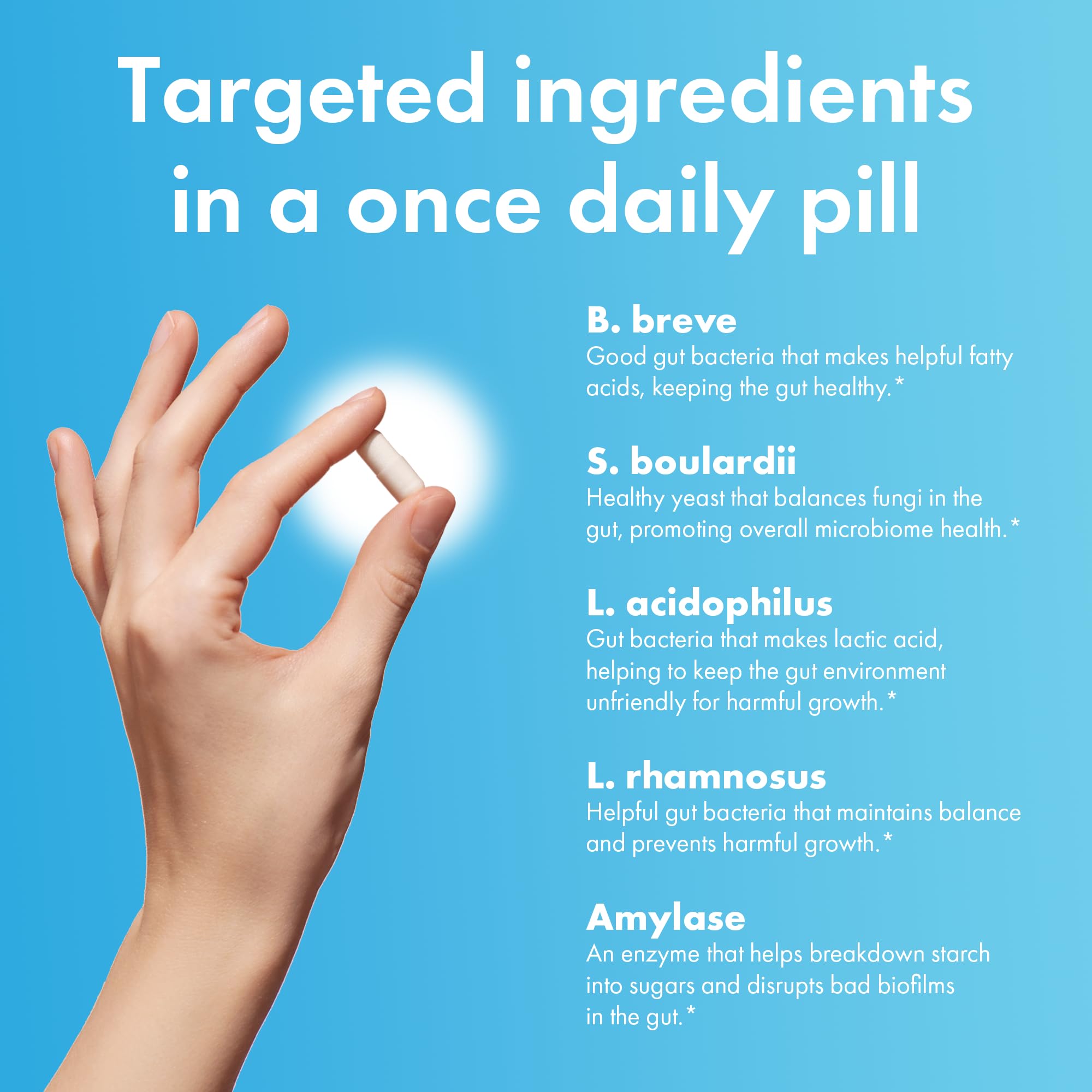 BIOHM Total Probiotic packaging box with bottle