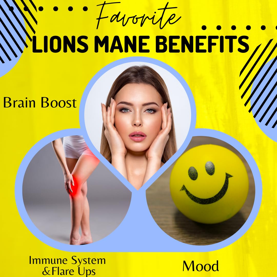 Litropane Organic Lions Mane for immune and brain support
