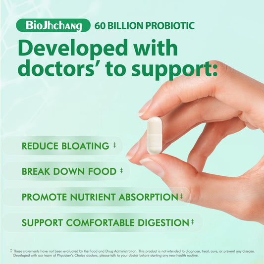 Product packaging shot of BioJhchang Probiotics