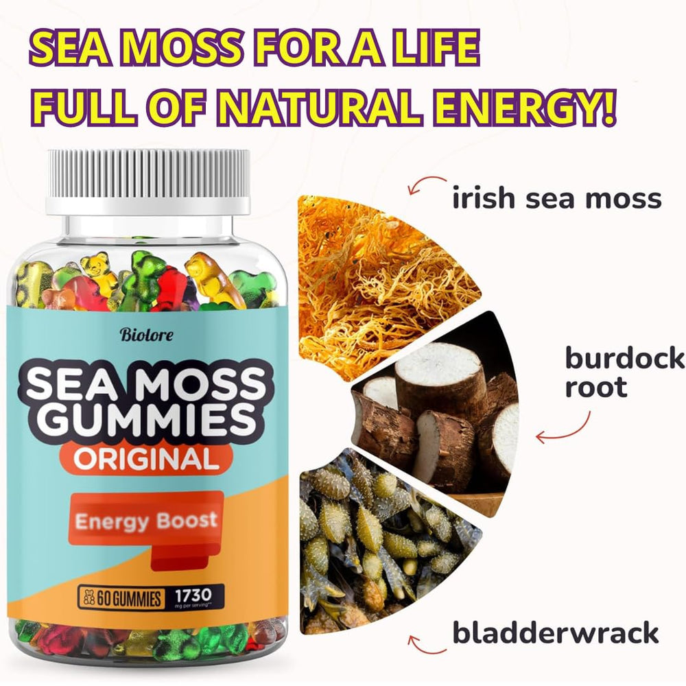 Biolore Sea Moss Gummies for kids use