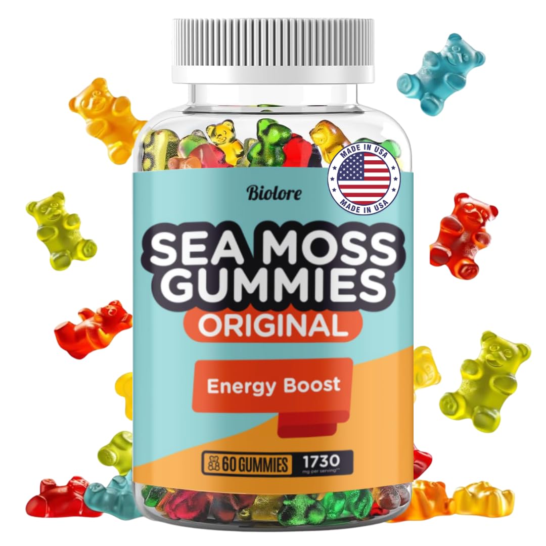 Biolore Sea Moss Gummies main product image - 60 gummies