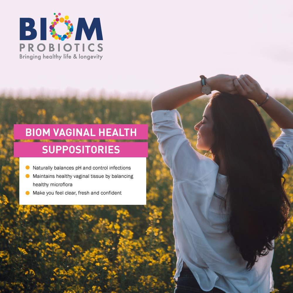 Biom Probiotics patented formula diagram shows advanced probiotic technology.