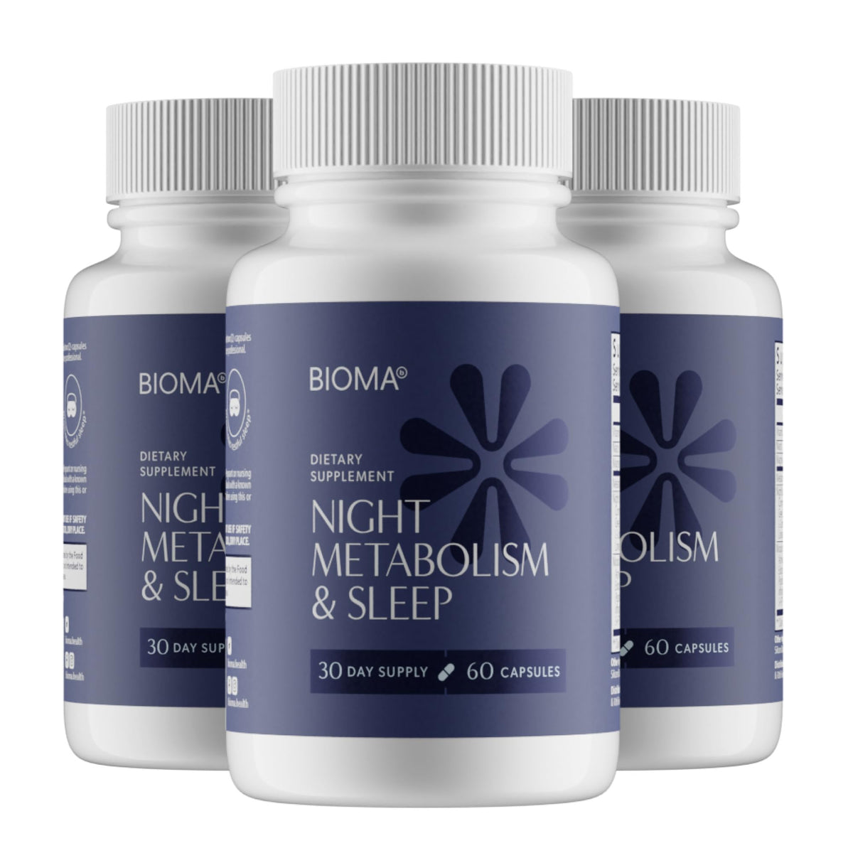 Bioma Night Metabolism & Sleep bottle and label