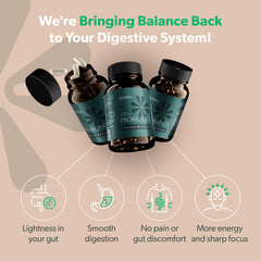 Close-up of Bioma Probiotics capsules