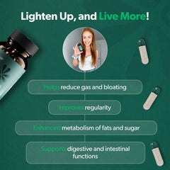 Usage guide showing how to take Bioma Probiotics