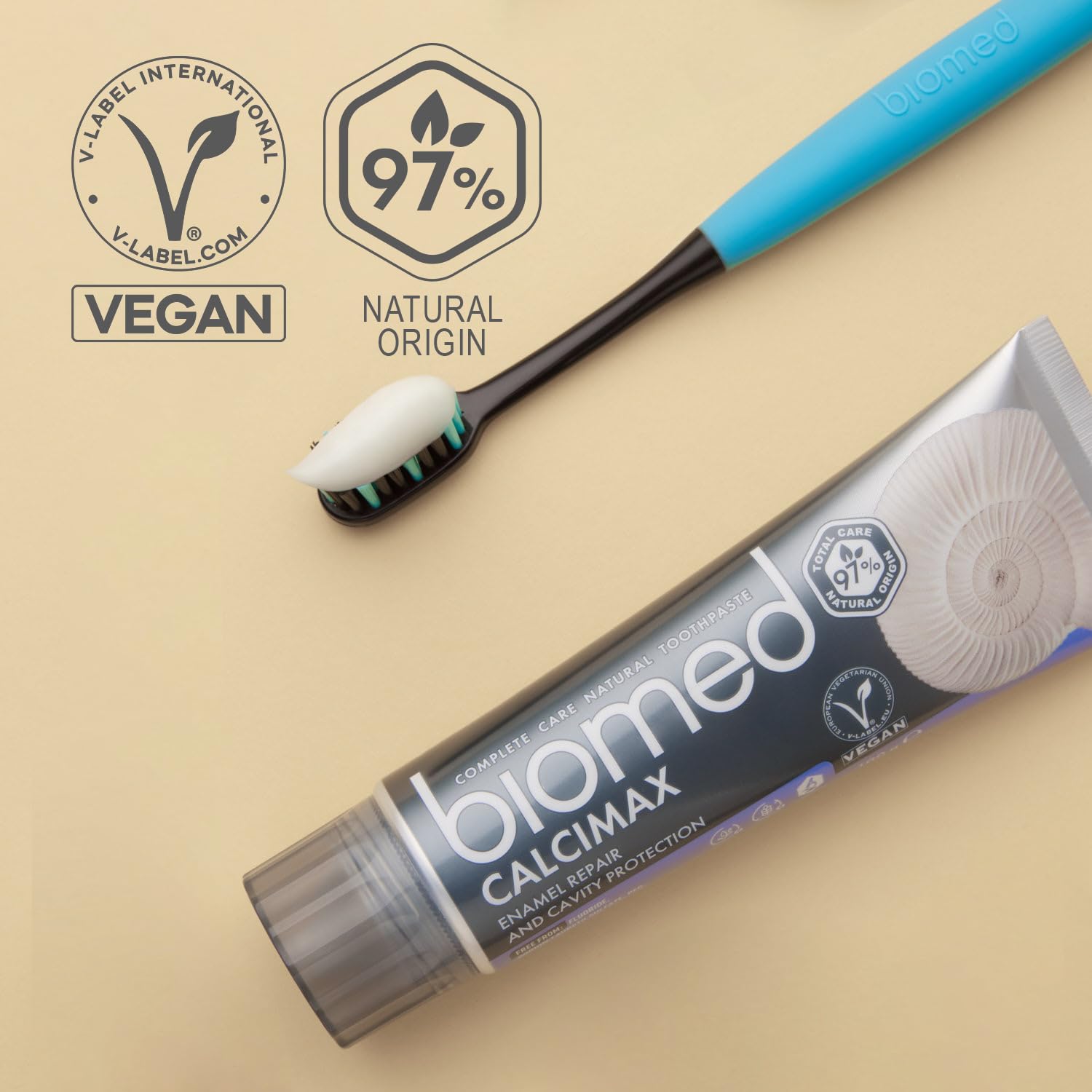 Active ingredients Calcium Magnesium Zinc Hydroxyapatite and L-Arginine