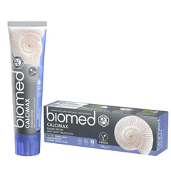 Biomed Calcimax toothpaste packaging