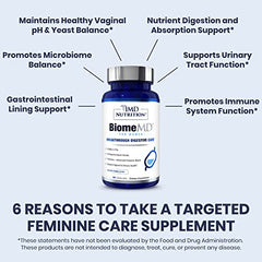 Urinary and vaginal health support from BiomeMD Probiotics