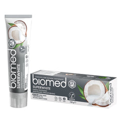 Biomed Superwhite Coconut Whitening Toothpaste 100g - front view