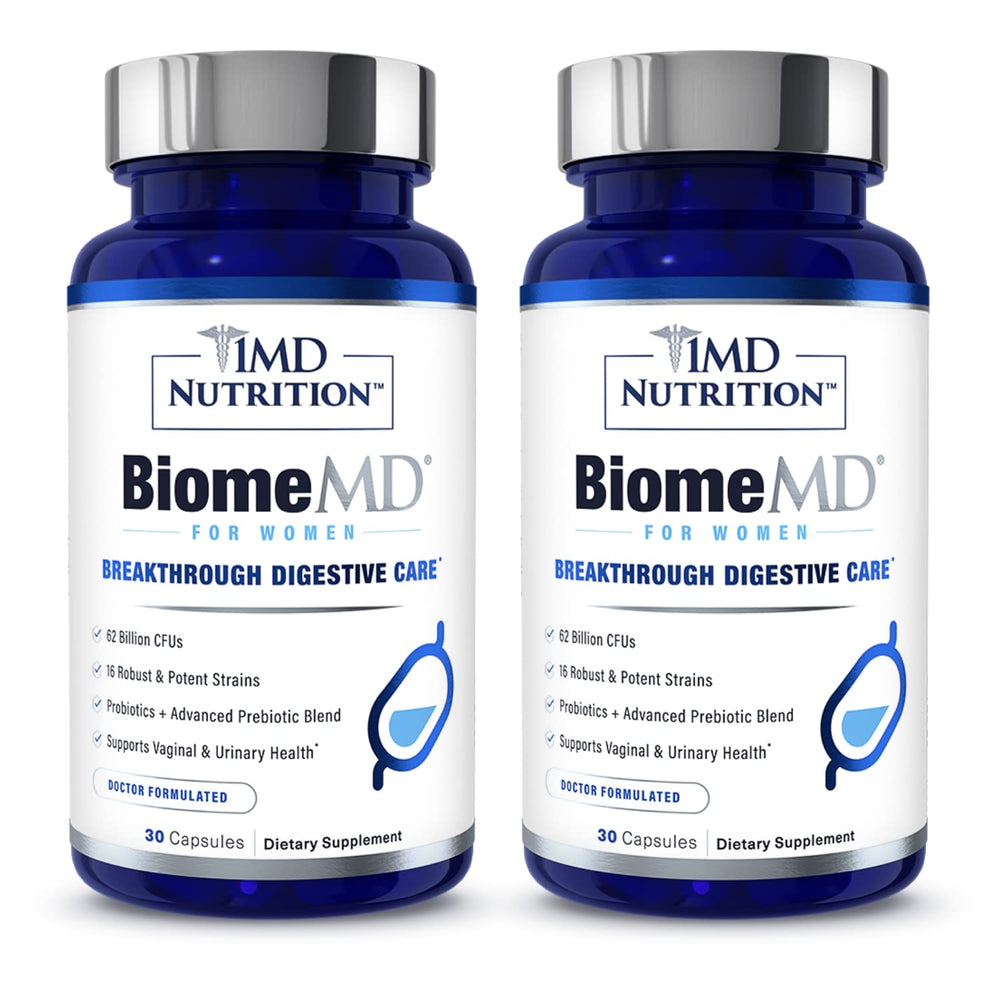 BiomeMD Probiotics for Women bottle with label