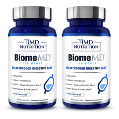 BiomeMD Probiotics for Women bottle with label