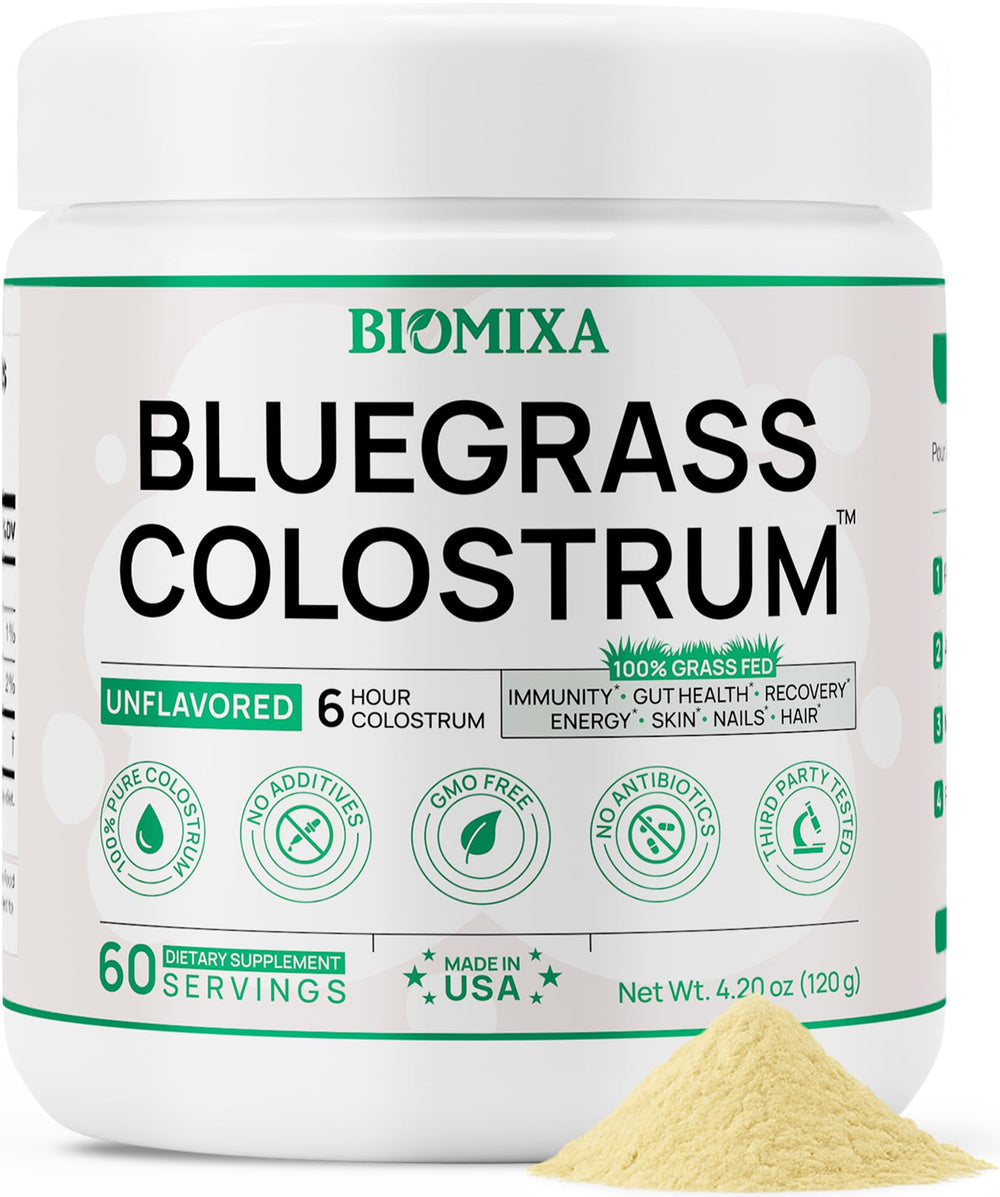 6-hour harvested colostrum for maximum potency