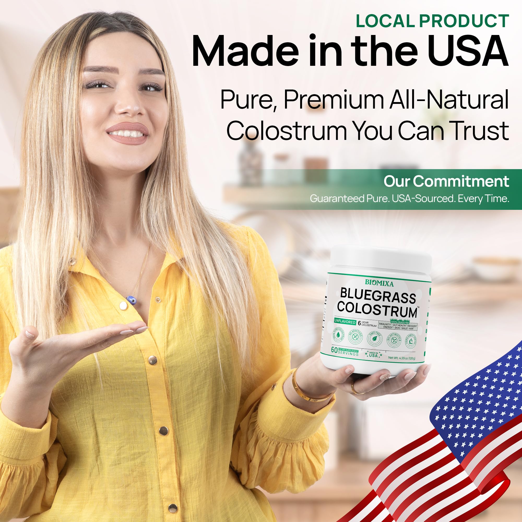 Made in USA in a GMP-certified facility