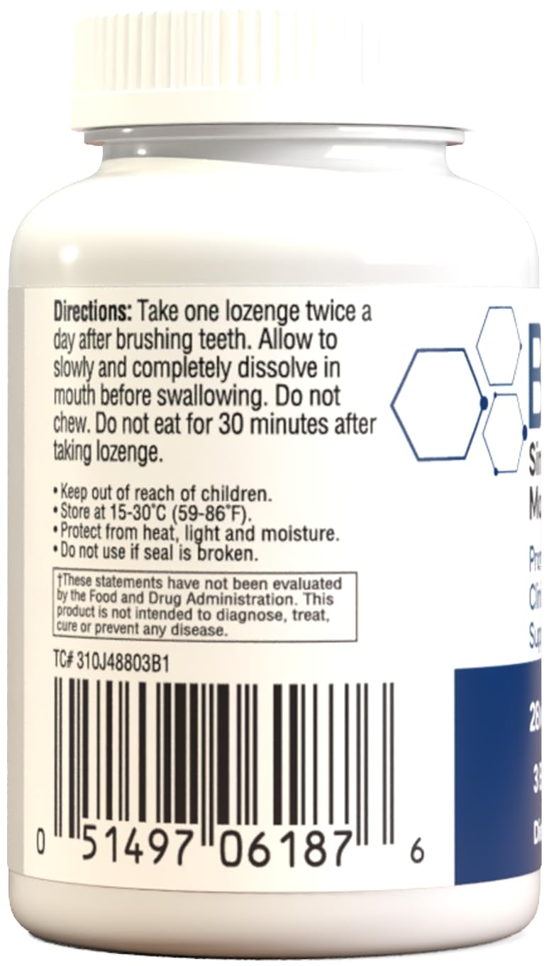 Bionaze bottle open for easy pour into a glass of water.