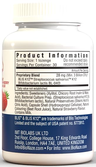 Bionaze capsules BL-04 support nasal and throat comfort through oral microbiome balance.
