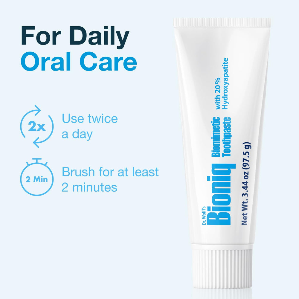 Enamel protection through hydroxyapatite in toothpaste